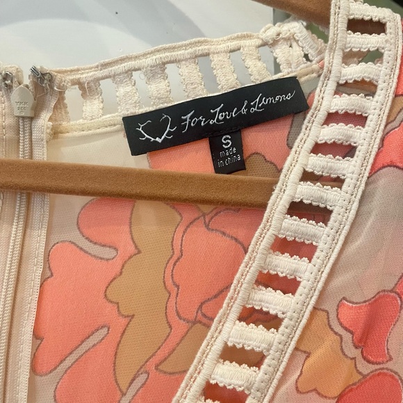 For Love and Lemons Long Sleeve Maxi Dress (Small) - Picture 5 of 6